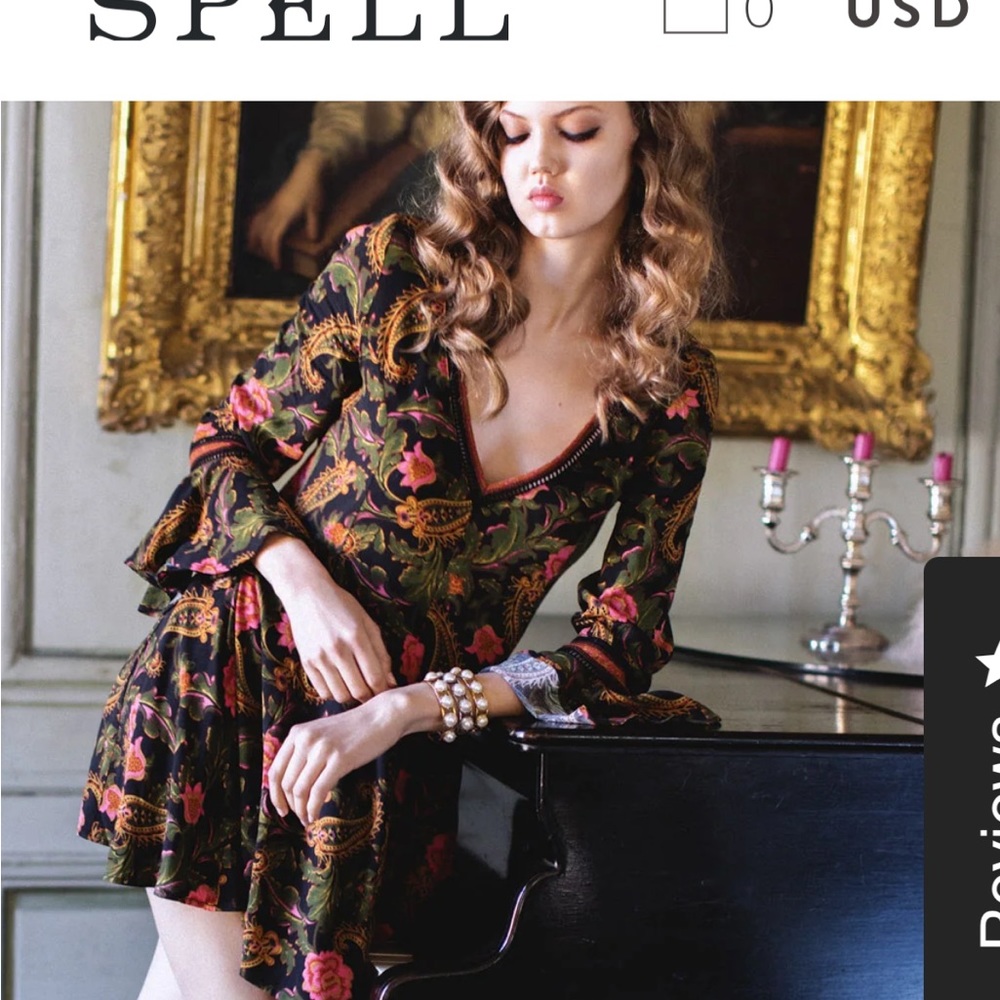 Spell Etienne Dress Small